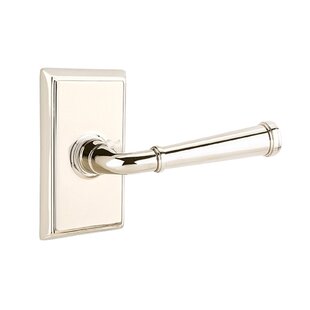 EMTEK Merrimack Passage (Hall & Closet) Door Lever with Rosette