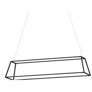KONCEPT TECHNOLOGIES INC Z-Bar Rise 4-Light LED Single Geometric Pendant