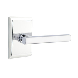EMTEK Privacy (Bed & Bath) Door Lever with Rosette