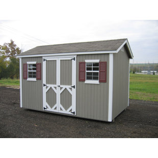 LITTLE COTTAGE COMPANY 8' W x 16' D Classic Workshop Storage Shed