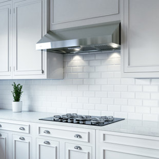 XO Appliance 48" Steel 1000 CFM Ducted (Vented) Wall Range Hood with Baffle Filter