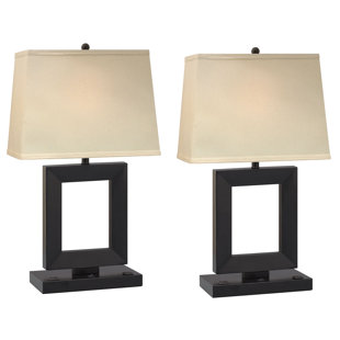 MEDALLION LIGHTING Downtown Collection Metal Table Lamp (Set of 2)