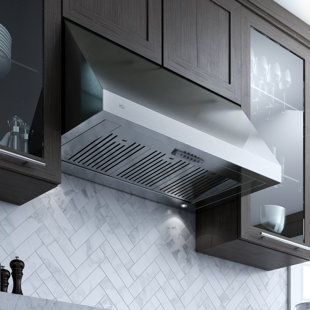 XO Appliance 36" Stainless Steel 1000 CFM Ducted (Vented) Wall Range Hood with Baffle Filter