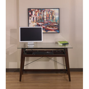 OSP DESIGNS Tribecca Glass Desk