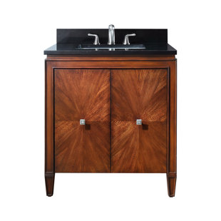 AVANITY Brentwood 31'' Free Standing Single Bathroom Vanity with Stone Top