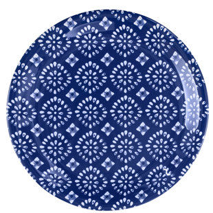 DAKOTA FIELDS Delk 6.75'' Melamine Appetizer Plate (Set of 12)