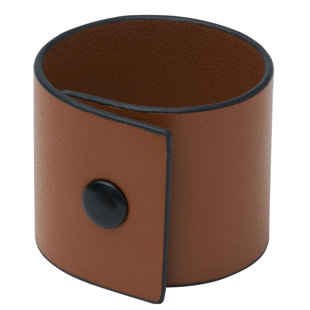 STYLE ME PRETTY Vegan Leather Napkin Ring