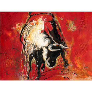 17 STORIES Leinwandbild Bullfight