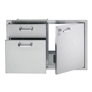 Lynx 36'' W x 24.5'' D Stainless Steel Side Drawer