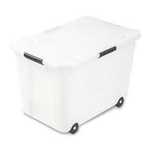 ADVANTUS CORP. Rolling Storage Box, Letter/Legal, 15-Gallon Size