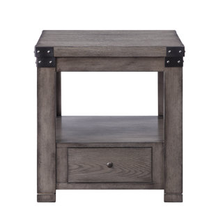 CANORA GREY St. Regis End Table with Storage