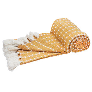 CAROL & FRANK Riley Hand Woven Throw Blanket