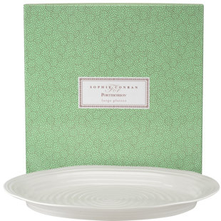 Portmeirion Sophie Conran-White Oval Turkey Platter 20"