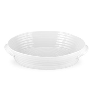 Portmeirion Sophie Conran White Handled Oval Roasting Dish