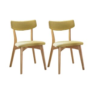 GEORGE OLIVER Hoopes Upholstered Dining Chair (Set of 2)