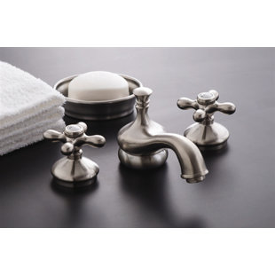 STROM LIVING Sacramento Widespread Bathroom Faucet with Pop-Up Drain
