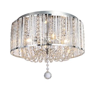 ROSDORF PARK Daniel 4-Light Semi Flush Mount