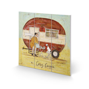 ART GROUP A Cosy Cuppa by Sam Toft - No Frame Painting on Wood