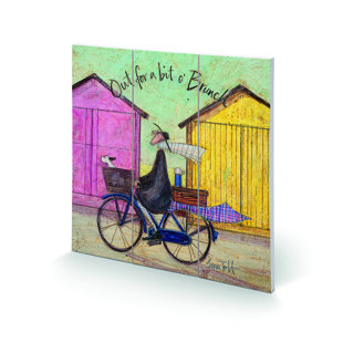 ART GROUP Out For A Bit O Brunch by Sam Toft - No Frame Painting on Wood