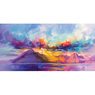 ART GROUP Cuillins Ridge by Scott Naismith - Print