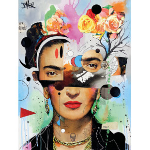 ART GROUP Kahlo Anaylitica by Loui Jover - Print