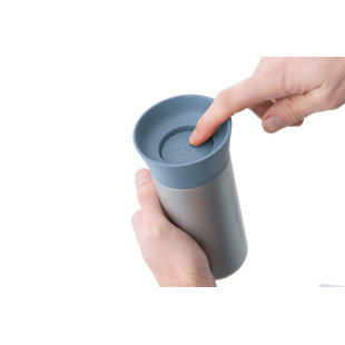 BergHOFF Leo 11.2oz 18/10 Stainless Steel Thermal Mug, Blue