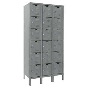 HALLOWELL Premium Metal 6 Or More - Tier 36'' Employee Locker