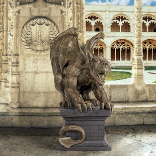 DESIGN TOSCANO Cathedral Gothic Chimera Gargoyle Statue