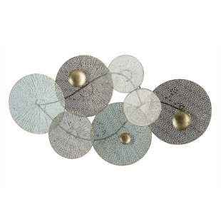 BLOOMSBURY MARKET Handmade Abstract Wall Decor on Metal