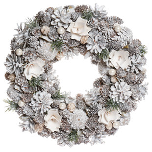 THE SEASONAL AISLE Preserved 30cm Wreath