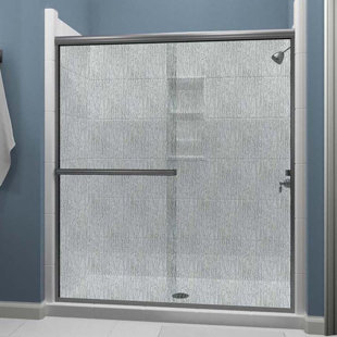 ARIZONA SHOWER DOOR Lese 53" x 67" Bypass Semi-Frameless Shower Door