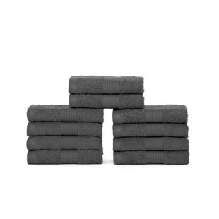 AMPLE DECOR Face Towels - Replace Bath Towels to Face Towels (Set of 10)