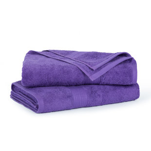 AMPLE DECOR Hand Towel 100% Cotton 600 GSM (Set of 2)