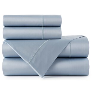 PEACOCK ALLEY Soprano 100% Cotton Sateen Fitted Sheet