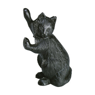 ESSCHERTDESIGN Cat Iron Weighted Floor Stop