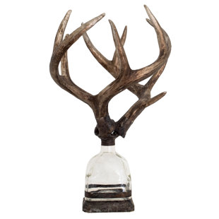 JAMIE DIETRICH 20" Glass Decorative Bottle