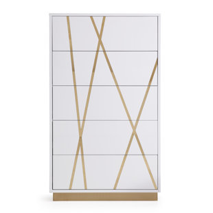 VIG FURNITURE Bretten 5 Drawer Chest