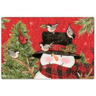 COUNTERART Christmas Outdoor Doormat
