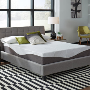 Slumber Solutions Renew 10'' Firm Gel Memory Foam Mattress