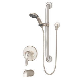 SYMMONS Origins Single Handle 1-Spray Pressure-Balanced Tub and Shower Faucet