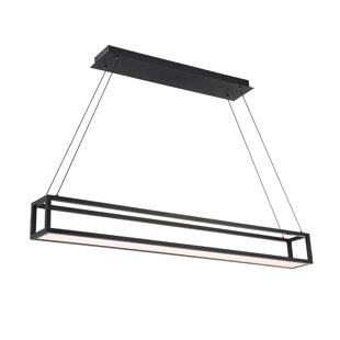 DWELED Trick Box 1 - Light Black LED Geometric Pendant