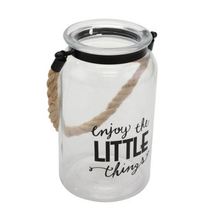 CKK HOME DÉCOR, LP 7.2'' H Glass Tabletop Lantern