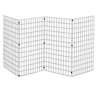 YARDGARD SELECT 48'' H x 288'' W Black Metal Fencing