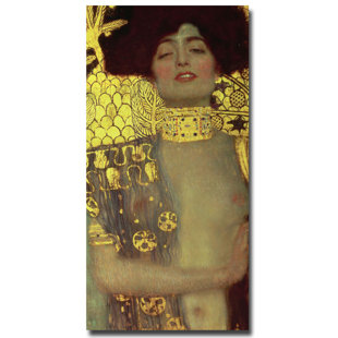 VAULT W ARTWORK Judith, 1901 by Gustav Klimt - Print on Canvas