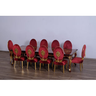 ROSDORF PARK Saltz 9 - Piece Extendable Dining Set