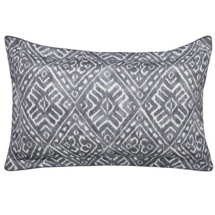 BEDECK OF BELFAST Cadenza 180 Thread Count Geometric Pillowcase