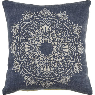 RAJANI HOME Dahlia Floral Cotton Throw Pillow
