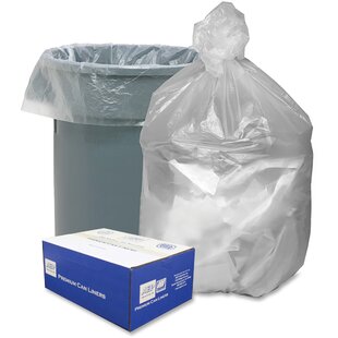 WEBSTER INDUSTRIES High Density 60-Gal Recycling Bags, 200 Count