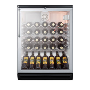 Summit Appliance 23.63'' 36 Bottle Single Zone Built-In Wine Refrigerator