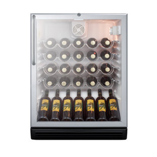 Summit Appliance 23.63'' 36 Bottle Single Zone Built-In Wine Refrigerator